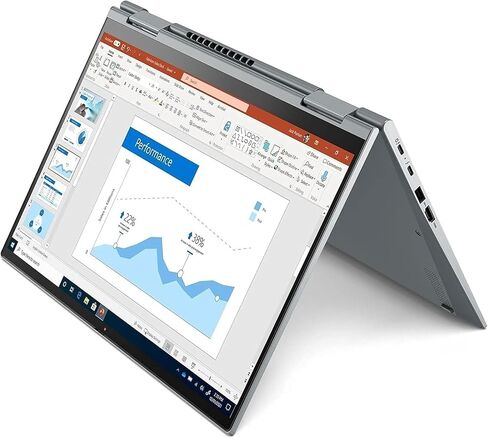 Lenovo Thinkpad X1 Yoga Gen 6 14" 32GB 512GB SSD Core™ I7-1185G7 3.0GHz WIN11P, Storm Gray (Renewed) in Kuwait