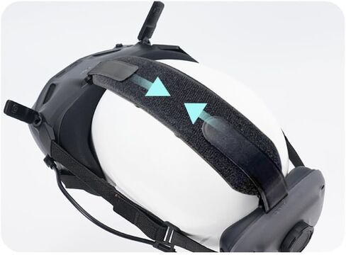 حزام رأس بديل لنظارات DJI Goggles N3، عصابة رأس قابلة للتعديل، مريحة في الارتداء، ملحقات أغطية الرأس الواقية من الضغط in Kuwait