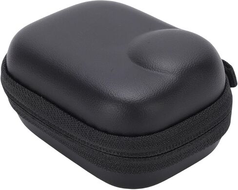 Carrying Bag for Camera Case, Protective Storage Pouch with Dual Zipper Splashproof PU Leather, Fit for Camera Charging Cable Lanyard Accessories in Kuwait