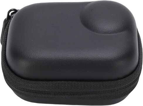 Carrying Bag for Camera Case, Protective Storage Pouch with Dual Zipper Splashproof PU Leather, Fit for Camera Charging Cable Lanyard Accessories in Kuwait