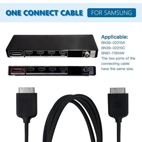 BN91-17814W كابل توصيل واحد لتلفزيون سامسونج 7000-9000 UN55KS9000FXZA UN55KS9000FXZX UN55KS9500FXZA in Kuwait