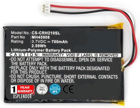 بطارية بديلة لسماعات الألعاب اللاسلكية Corsair CA-9011127-NA CA-9011136-AP H2100 Dolby 7.1 جزء رقم Corsair MH45908 in Kuwait