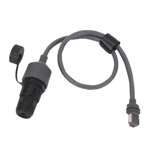 Sorandy Rectangular Satellite SPX to RJ45 Ethernet Adapter, 24AWG IP68 Water Proof Shielded Cable Adapter, Female RJ45, Ideal for Flat High Performance Rectangular Satellite in Kuwait