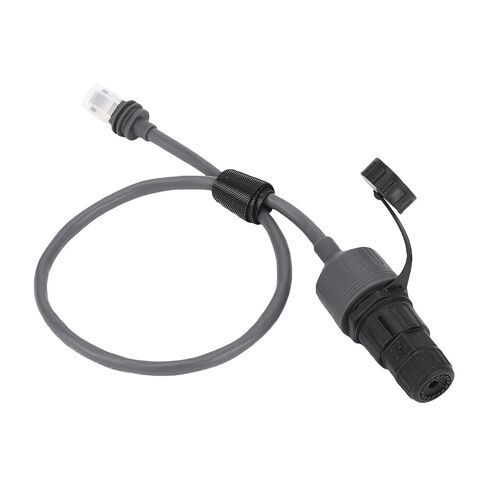 Sorandy Rectangular Satellite SPX to RJ45 Ethernet Adapter, 24AWG IP68 Water Proof Shielded Cable Adapter, Female RJ45, Ideal for Flat High Performance Rectangular Satellite in Kuwait