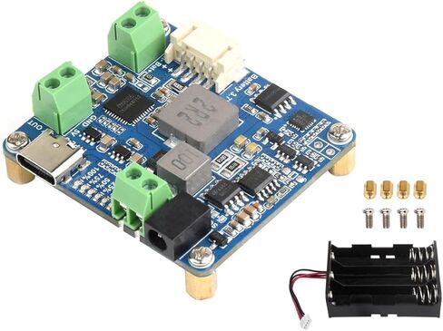 Solar Power Manager Module Supports 6V~24V Solar Panel and Type-C Power Adapter, 5V/3A Regulated Output, Features MPPT Function and Multi-Protection Circuits in Kuwait