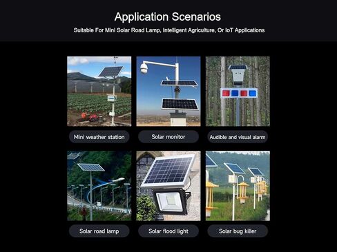 Solar Power Manager Module Supports 6V~24V Solar Panel and Type-C Power Adapter, 5V/3A Regulated Output, Features MPPT Function and Multi-Protection Circuits in Kuwait
