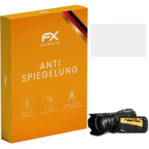واقي شاشة atFoliX متوافق مع طبقة حماية الشاشة Canon Legria (Vixia) HF G10، طبقة حماية FX مضادة للانعكاس وممتصة للصدمات (3X) in Kuwait