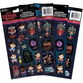 Stranger Things 5 ​​- ملصق Pixel Friends Forever القياسي - 4 ورقات in Kuwait
