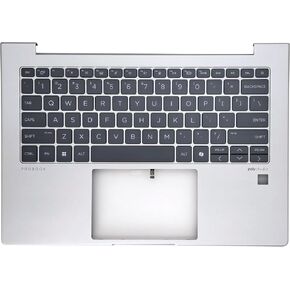 حافظة علوية بديلة لجهاز الكمبيوتر المحمول HP Probook 440 G11 Series مع غطاء علوي للوحة المفاتيح بإضاءة خلفية N98209-001 in Kuwait