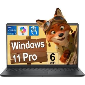 Dell Inspiron 15 3530 Touchscreen Laptop Computer, Intel 10-Core i5 1334U, 64GB RAM, 2TB SSD, 15.6'' FHD Anti-Glare Display, Wi-Fi 6, Ai Copilot, Windows 11 Pro, for Business & Student in Saudi Arabia