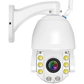 كاميرا مراقبة HD 4K 8MP 5MP WiFi POE 4G 120M IR رؤية ليلية اتجاهين صوت 30X PTZ كاميرا مراقبة لكشف الحركة (8MP WiFi 128G TF) in Kuwait