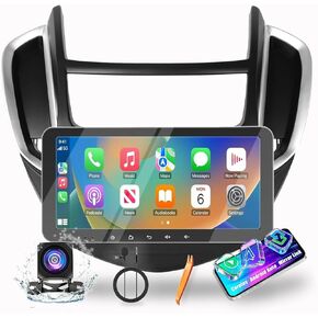 for Chevrolet Trax 2013-2016 Car CarPlay Android Auto Navigation Stereo GPS Radio Reverse Camera Display 10.33" QLED Touchscreen Headunit Tablet Pad Media Player, if Applicable Octa Core 6G+128G in Kuwait