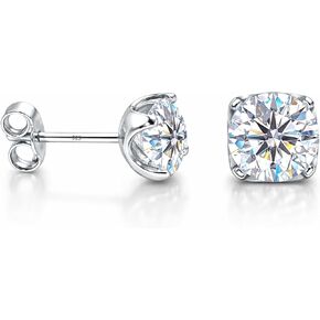 LECALLA 925 Sterling Silver Zirconia stud arics خفيفة الوزن أزياء لؤلؤة stud حلق للنساء في سن المراهقة in Saudi Arabia