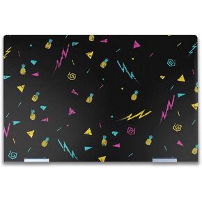 Laptop Skin Compatible with HP Envy x360 14" (2023) - Magic Pineapple - Premium 3M Vinyl Protective Wrap Decal Cover - Easy to Apply | Crafted in The USA by MightySkins in Kuwait