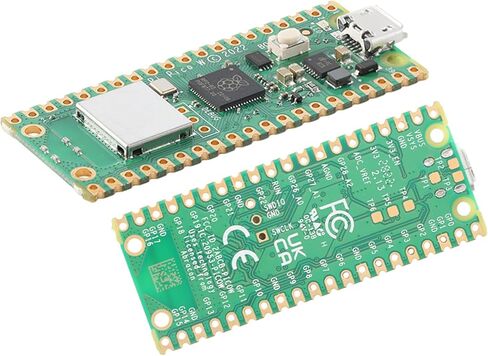 وحدة Pi Pico W، ذراع معالج RP2040 ثنائي النواة Cortex-M0 + لوحة تطوير وحدة التحكم الدقيقة لـ Raspberry Pi in Kuwait
