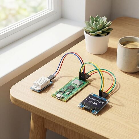 وحدة Pi Pico W، ذراع معالج RP2040 ثنائي النواة Cortex-M0 + لوحة تطوير وحدة التحكم الدقيقة لـ Raspberry Pi in Kuwait