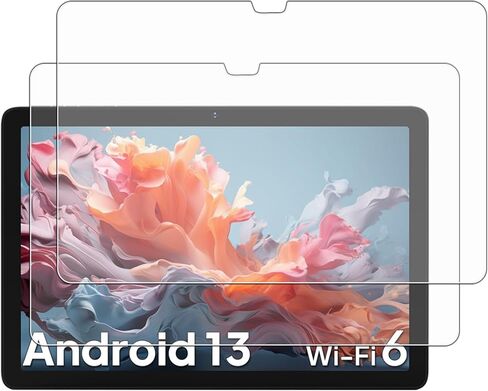 واقي شاشة لجهاز Apolosign EM101A/ApoloMedia EM101A Android 14 اللوحي الجديد، طبقة من الزجاج المقسى مضادة للخدش وحساسية عالية باللمس، عبوتان. in Kuwait