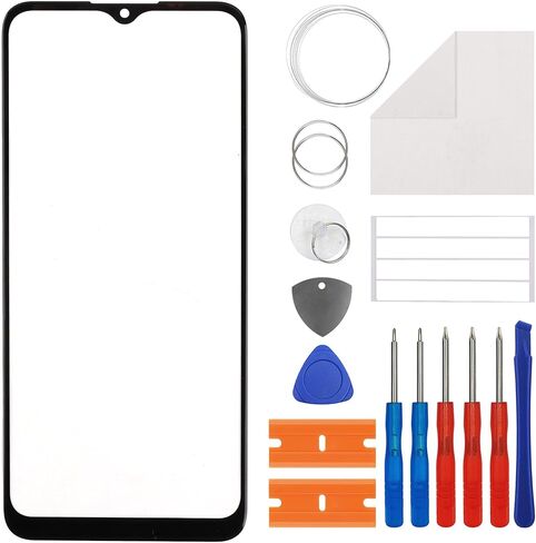 Duotipa Front Glass Panel for TCL 20 XE,Front Glass Screen Replacement for 5087Z 6.52" with Repair Tools Kit-No LCD Screen and Touch Digitizer in Kuwait