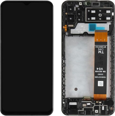 لشاشة Samsung Galaxy A13 A137 البديلة مع الإطار SM-A137F، SM-A137F/DSN، SM-A137F/DS 6.6 بوصة شاشة LCD تعمل باللمس مجموعة رقمية (ليست لـ SM-A135/SM-A136) in Kuwait