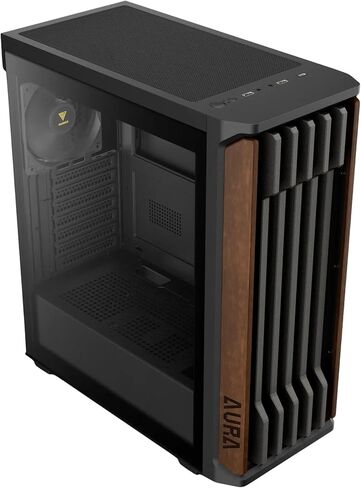 GAMDIAS Aura GC11 Wood Wood Accent MESH MID-Tower CASE in Kuwait