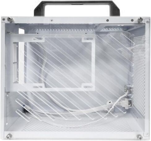 LICAEVEY ITX PC Case, Compact Computer Case, Supports MATX ITX Motherboard up to 280mm GPU, with Acrylic Side Panel and Multiple Fan Slots, for Daily Work and Gaming Needs in Kuwait