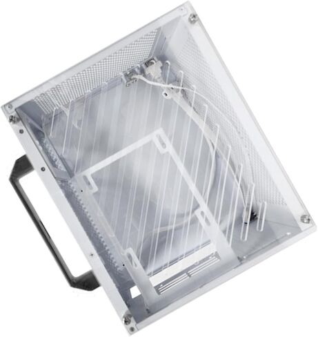 LICAEVEY ITX PC Case, Compact Computer Case, Supports MATX ITX Motherboard up to 280mm GPU, with Acrylic Side Panel and Multiple Fan Slots, for Daily Work and Gaming Needs in Kuwait