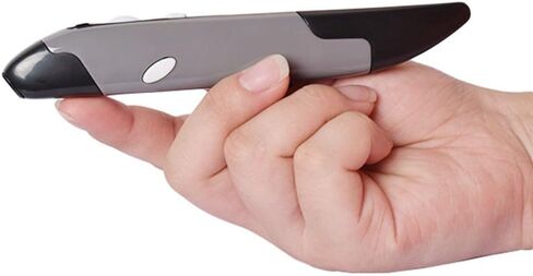 Wireless Optical Presenter Pen Mouse, 2.4GHz Presenter Vertical Pen Mouse Game Computer Accessories(Grey-Bluetooth) in Kuwait