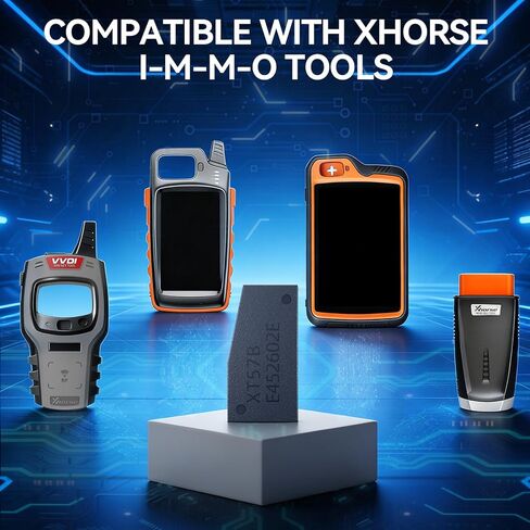 Xhorse Super Chip، XHORSE XT57B XDCST3EN VVDI Super Transponder يدعم 7935، ID11، 12، 13، 46، 47، 48، 49، 4A وM-Q-B48 (حزمة من 10) in Kuwait