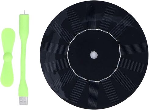 مروحة سيارة متعددة الوظائف تعمل بالطاقة الشمسية تعمل بمنفذ USB من GIFTER، تعمل على إزالة الروائح الكريهة من أجل جهاز دوران الهواء الداخلي المنعش والموفر للطاقة in Kuwait