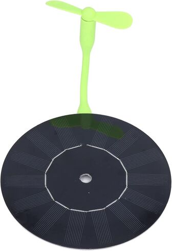 مروحة سيارة متعددة الوظائف تعمل بالطاقة الشمسية تعمل بمنفذ USB من GIFTER، تعمل على إزالة الروائح الكريهة من أجل جهاز دوران الهواء الداخلي المنعش والموفر للطاقة in Kuwait