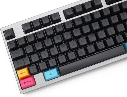 KPREPUBLIC Domikey SA ABS Doubleshot Keycap Set BOB Black on Black for MX Stem Keyboard Poker 87 104 GH60 XD64 XD68 XD84 XD96 XD75 XD87 in Kuwait