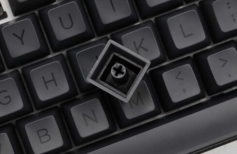 KPREPUBLIC Domikey SA ABS Doubleshot Keycap Set BOB Black on Black for MX Stem Keyboard Poker 87 104 GH60 XD64 XD68 XD84 XD96 XD75 XD87 in Kuwait