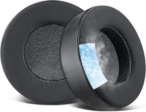 SOULWIT Cooling Gel Earpads Replacement for HIFIMAN SUNDARA/HE400(HE400se/i/S)/HE560(HE560i)/HE500/HE300/HE350/HE3/HE5/HE6 Headphones, Ear Pads Cushions with High-Density Memory Foam - Black in Kuwait