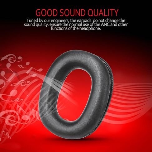 Krone Kalpasmos Marshall Monitor ii Ear Pads — Soft Memory Foam Noise Isolation, Easy Install,Protein Leather Replacement Cushions, Marshall Monitor 2 Headphones Replacement Pads in Kuwait