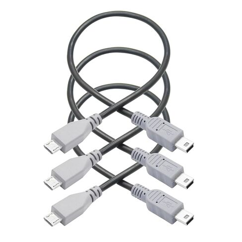 كابل بيانات شحن Micro USB قصير 10 بوصة، سلك طاقة Micro USB ذكر إلى Micro USB ذكر مع ميزة OTG، هاتف خلوي متوافق، جهاز لوحي، مشغل MP3، جهاز تحكم في الألعاب، سماعة رأس (3 قطع) in Kuwait