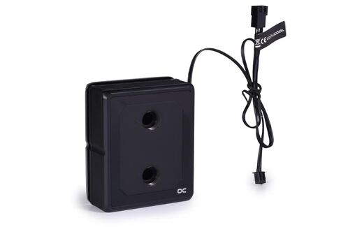كتلة مياه وحدة المعالجة المركزية Alphacool Eisblock XPX Pro Aurora كاملة من النحاس مع ورقة KryoSheet الحرارية (33x33 مم) لحزمة وحدة المعالجة المركزية AMD AM5، أسود in Kuwait