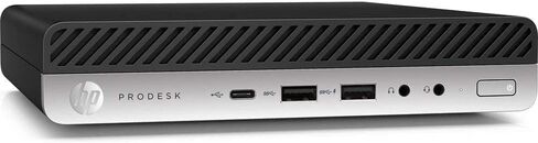 HP ProDesk 600 G5 Mini PC Desktop Computer, 9th Gen Octa-Core i7-9700T, 8GB DDR4 RAM, 256GB SSD, Keyboard and Mouse, Bluetooth, WiFi, Windows 11 Pro (Renewed) in Kuwait