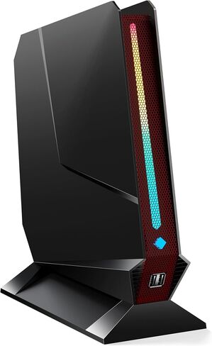 TOPGRO T1 Mini Gaming PC Core i9-9980HK/GTX1650 4G, Mini Computers 16GB DDR4, 1TB PCIe4.0 SSD, Mini Desktop PC RGB Lights, Win11 Pro/WiFi6E/BT5.3/1.0G LAN/2xHDMI 4K@60Hz Home&Office Gaming Computer in Kuwait