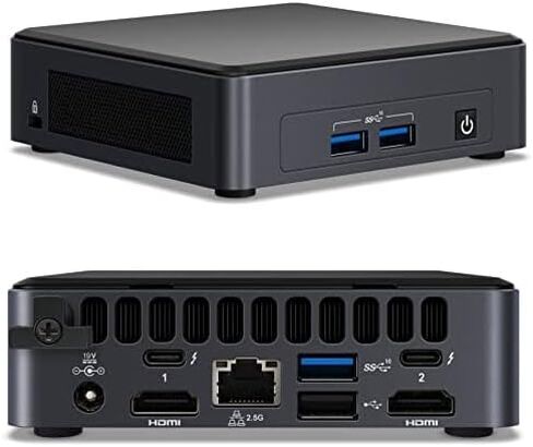 Intel NUC 11 Pro NUC11TNKV7 Tiger Canyon Performance Mini Desktop Computer/Mini PC/HTPC,Intel Core i7-1185G7 Processor Upto 4.8 GHz Turbo,4 Cores,8 Threads,Intel Iris Xe Graphics(Slim, Barebone) in Kuwait