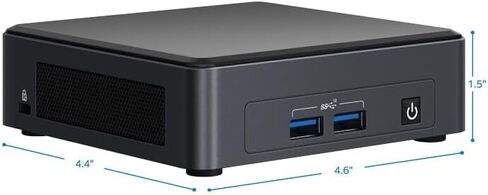 Intel NUC 11 Pro NUC11TNKV7 Tiger Canyon Performance Mini Desktop Computer/Mini PC/HTPC,Intel Core i7-1185G7 Processor Upto 4.8 GHz Turbo,4 Cores,8 Threads,Intel Iris Xe Graphics(Slim, Barebone) in Kuwait