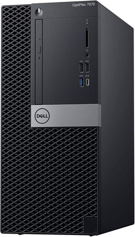 ديل اوبتيبليكس 7070-T، كور i5-9500 3.0 جيجاهيرتز، 16 جيجا رام، 256 جيجا NVMe، ويندوز 11 برو 64 بت، DVDRW، (متجدد) in Kuwait
