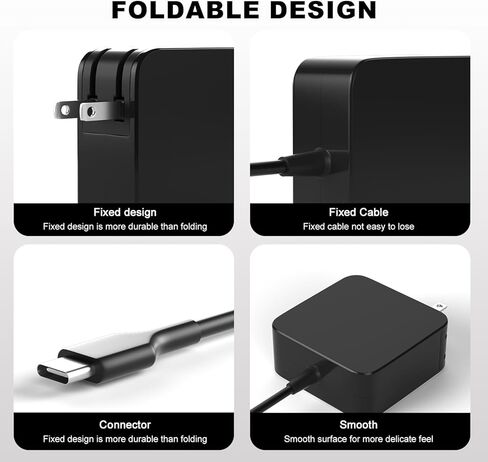 LQM 65W USB C Charger for Nimo 15.6" 17.3" N171 N171S N151 N151S N152 N153 N154 Laptop Notebook PC Type-C Power Adapter Supply Cord in Kuwait