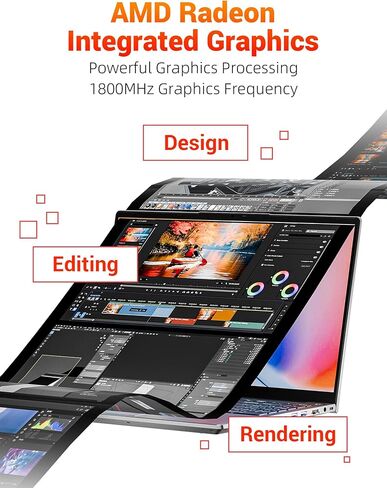 كمبيوتر محمول 15.6 بوصة FHD IPS، AMD Ryzen 7430U (يصل إلى 4.3 جيجا هرتز، 6C/12T)، ذاكرة الوصول العشوائي 16 جيجا بايت 512 جيجا بايت SSD (قابلة للتوسيع إلى 64 جيجا بايت رام، 2 تيرابايت)، لوحة مفاتيح بإضاءة خلفية، 100 وات PD Type-C، RJ45، كمبيوتر محمول للأعم in Kuwait