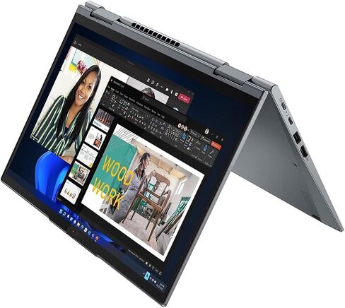 Lenovo ThinkPad X1 Yoga Gen 7 14" Convertible 2 in 1, 12th Gen i7-1265U, 16GB RAM, 512GB NVMe, 1920 x 1200, Windows 11 Pro - Storm Gray (Renewed) in Kuwait