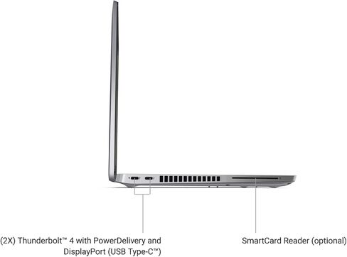 كمبيوتر محمول Dell Latitude 5510 مقاس 15.6 بوصة FHD يعمل باللمس، الجيل العاشر من Intel رباعي النواة i7-10810U، ذاكرة وصول عشوائي DDR4 سعة 32 جيجابايت، محرك أقراص NVMe SSD سعة 512 جيجابايت، لوحة مفاتيح بإضاءة خلفية، HDMI، Windows 11 Pro (متجدد) in Kuwait