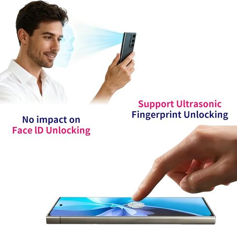 قطعة بديلة لشاشة OLED لهاتف Samsung Galaxy S23 Ultra 5G (SM-S918U/S918A/S918W) مجموعة عرض رقمية تعمل باللمس مقاس 6.78 بوصة مع إطار، متوافقة مع بصمات الأصابع، مجموعة أدوات إصلاح باللون الأخضر in Kuwait