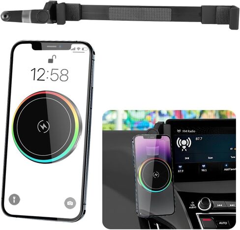 حامل هاتف مغناطيسي للسيارة Acura RDX 2019 2020 2021 2022 2023 2024 2025 2026 ملحقات السيارات الداخلية أفضل حامل للهاتف المحمول سريع 15 واط شاحن لاسلكي للهواتف المحمولة حامل شاشة الشحن in Kuwait