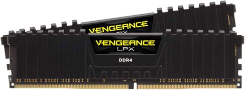 كورسير فينجينس LPX 16 جيجابايت (2x8 جيجابايت) DDR4 3200 C16 1.35V - ذاكرة الكمبيوتر الشخصي CMK16GX4M2D3200C16 أسود in Kuwait