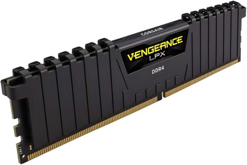 كورسير فينجينس LPX 16 جيجابايت (2x8 جيجابايت) DDR4 3200 C16 1.35V - ذاكرة الكمبيوتر الشخصي CMK16GX4M2D3200C16 أسود in Kuwait