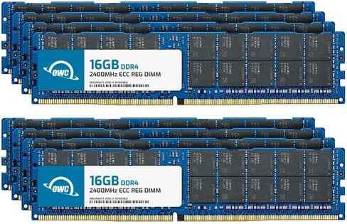 OWC 128GB (8x16GB) DDR4 2400 PC4-19200 CL17 1Rx4 288-pin 1.2V ECC Registered RDIMM Memory RAM Module Upgrade Kit Compatible with Cisco UCS B200 M4 C220 M4 in Kuwait